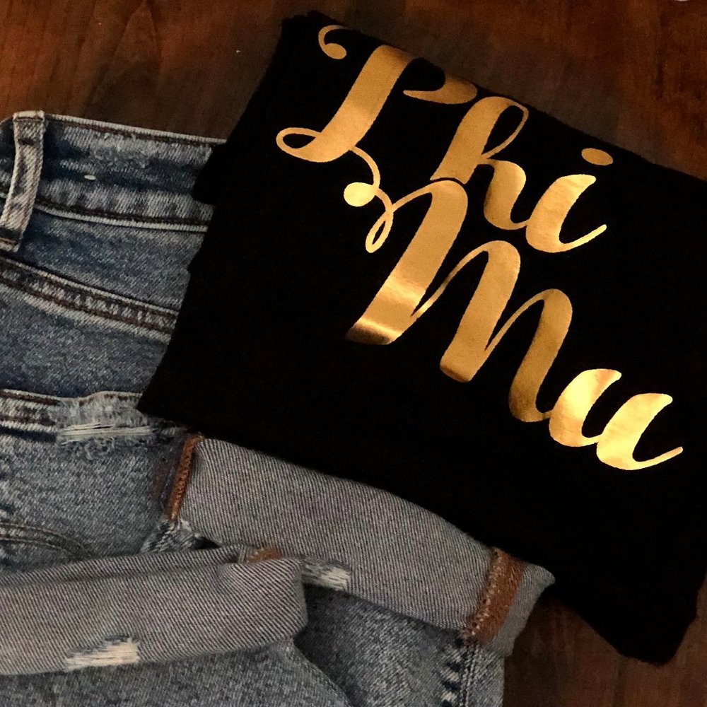 Phi Mu Loose T Shirt